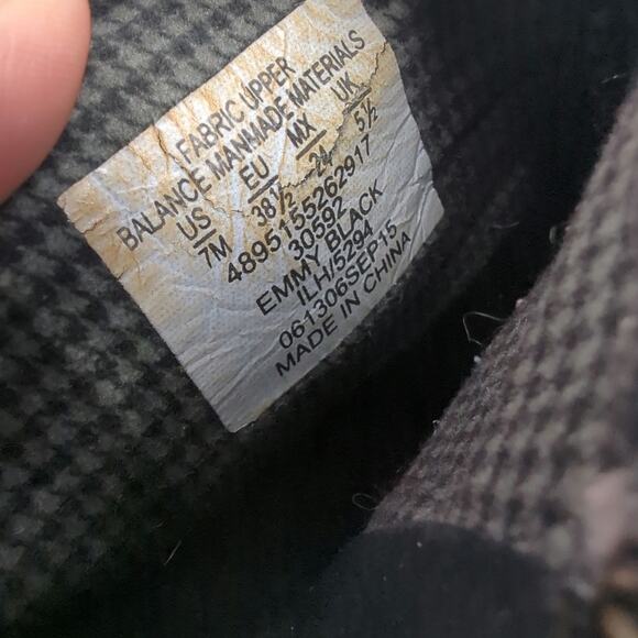 Attention Emmy Black Booties Wedges Booties Womens Size 7 - Picture 8 of 8